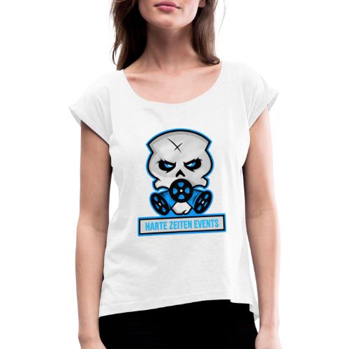 HZ GasHead - Frauen T-Shirt mit gerollten Ärmeln