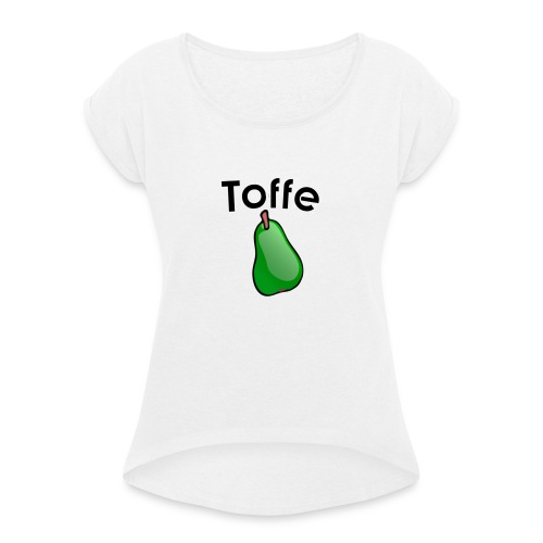 Toffe Peer! - Vrouwen T-shirt met opgerolde mouwen