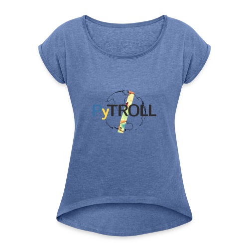 light logo spectral - Women's T-Shirt with rolled up sleeves