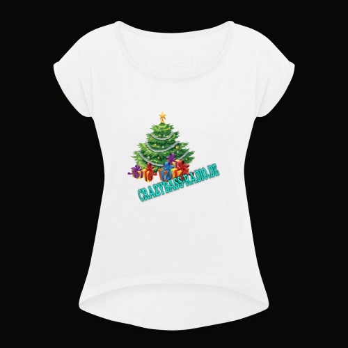 Baum - Frauen T-Shirt mit gerollten Ärmeln