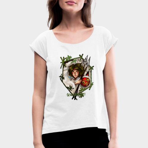 Geneworld - Mononoke - T-shirt à manches retroussées Femme