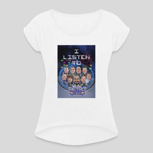200th Episode Celebration - Women's T-Shirt with rolled up sleeves