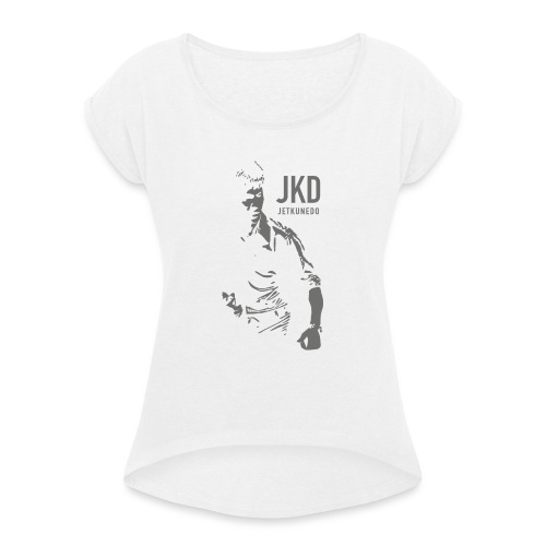 JKD - Maglietta da donna con risvolti