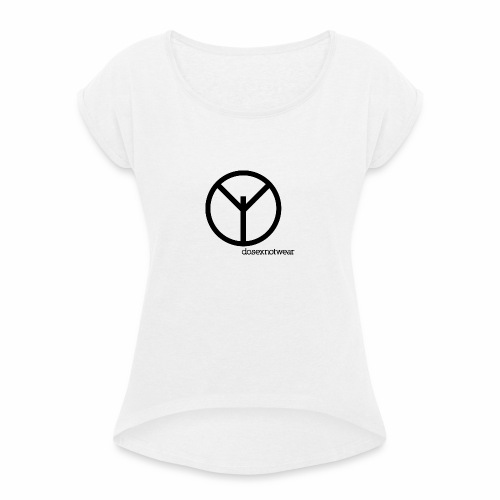 dosexnotwearT1 - Camiseta con manga enrollada mujer