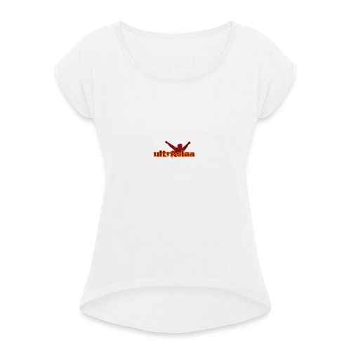 ultrAslan standard - Vrouwen T-shirt met opgerolde mouwen