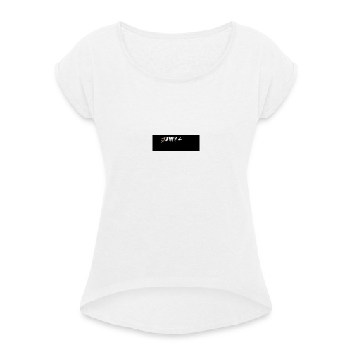 Godwill's Normal Dark Merch - Women's T-Shirt with rolled up sleeves