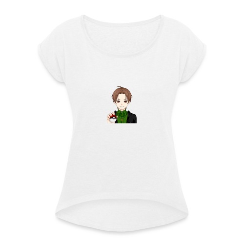 Tong's avatar - Women's T-Shirt with rolled up sleeves