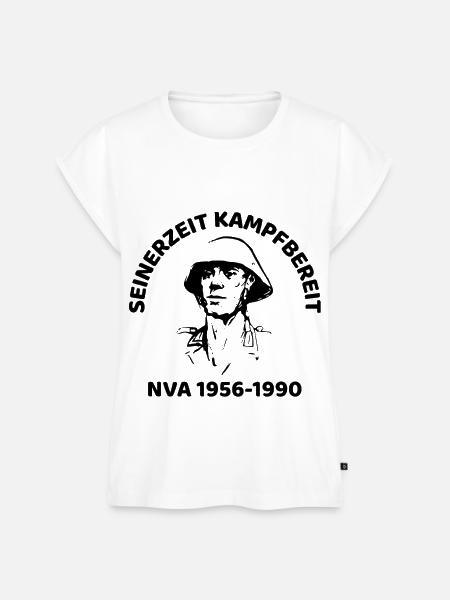 Volksarmee Veteranen Design - Frauen Premium Bio Top - Weiß