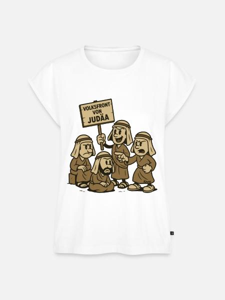 Volksfront von Judäa Parodie - Frauen Premium Bio Top - Weiß