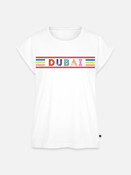 Dubai - Frauen Premium Bio Top - Weiß
