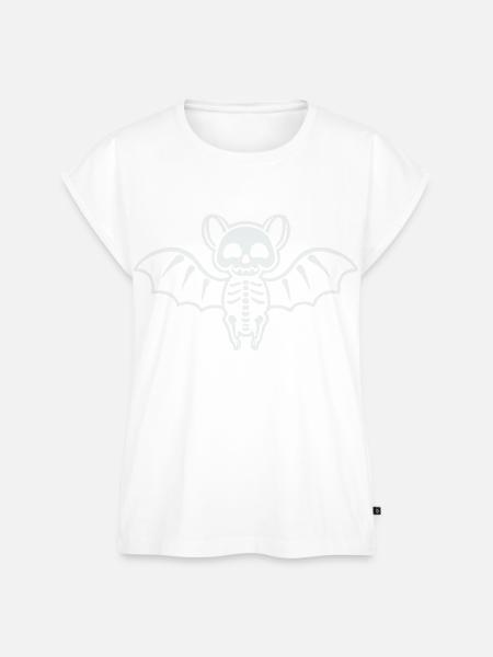 Cute Bat Skeleton - Frauen Premium Bio Top -