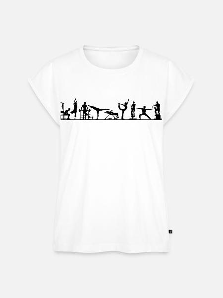 kreislauf - Frauen Premium Bio Top - Weiß