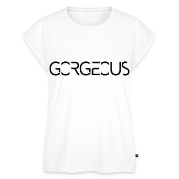 Gorgeous - Frauen Premium Bio Top - Weiß - Vorne - AI Model Female 172 light (172cm)