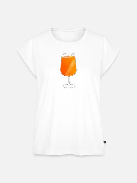 Spritz Summer Drink Cocktail - Frauen Premium Bio Top - Weiß