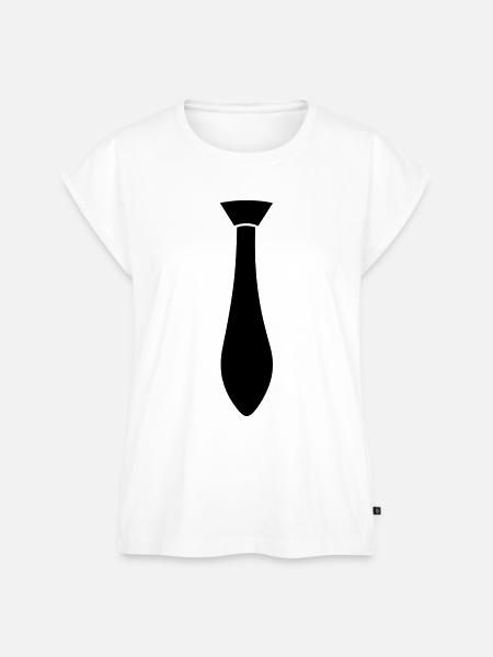 Binden - Frauen Premium Bio Top - Weiß