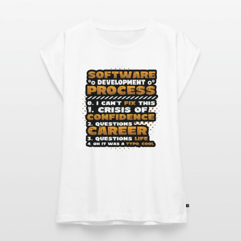 Software Development Process, Programming Women’s Premium Organic Top