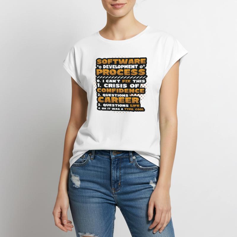 Software Development Process, Programming Women’s Premium Organic Top