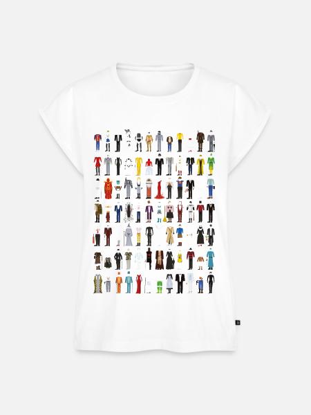 Film-Outfits! - Frauen Premium Bio Top - Weiß