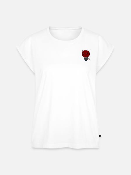 Sad Daemon - Frauen Premium Bio Top - Weiß