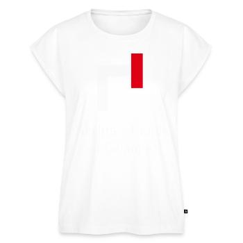 Rechts Ist Ende Im Gelände! (Gegen Rechts) - Frauen Premium Bio Top - Weiß - Vorne - AI Model Female 172 light (172cm)