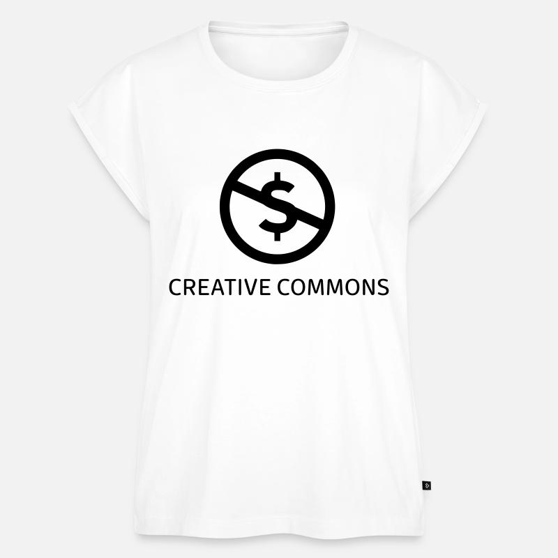 Open source - Women’s Premium Organic Top - white