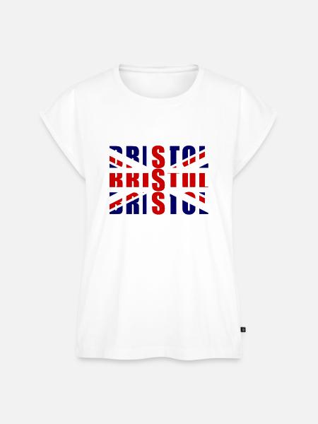 BRISTOL - Frauen Premium Bio Top - Weiß