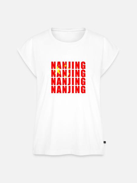 NANJING - Frauen Premium Bio Top - Weiß