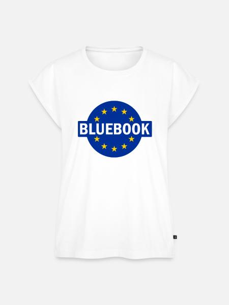 Bluebook Design - Für EU-Kommission Trainees - Frauen Premium Bio Top - Weiß