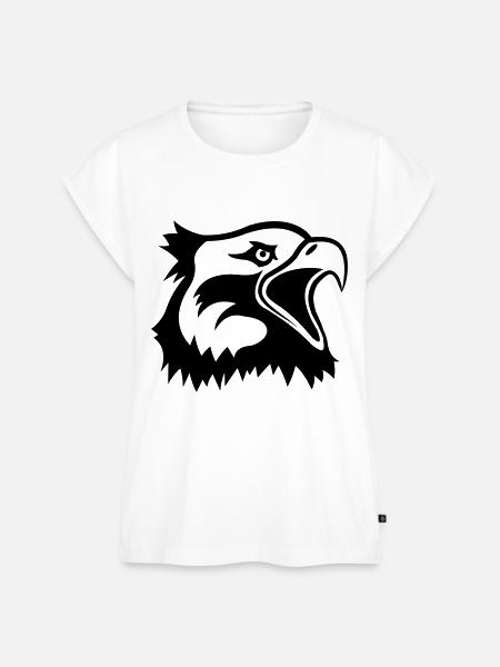 eagle - Frauen Premium Bio Top - Weiß