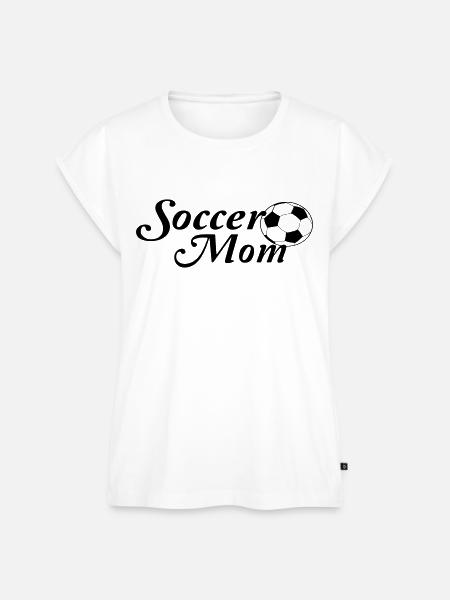 Fussballmama - Frauen Premium Bio Top - Weiß