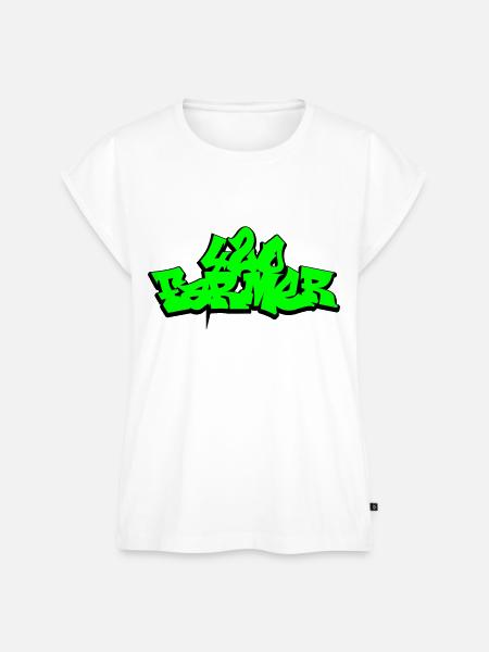 420 Farmer - Frauen Premium Bio Top - Weiß