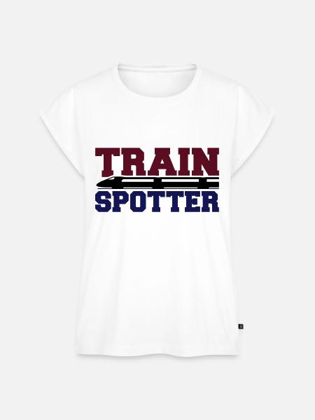 Train Spotter - Frauen Premium Bio Top - Weiß