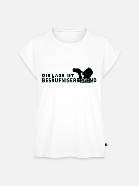 Schlimm! - Frauen Premium Bio Top - Weiß