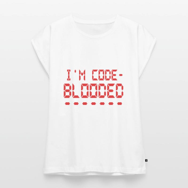 Computerprogrammierung Ich bin Code Blooded Programmierer Frauen Premium Bio Top
