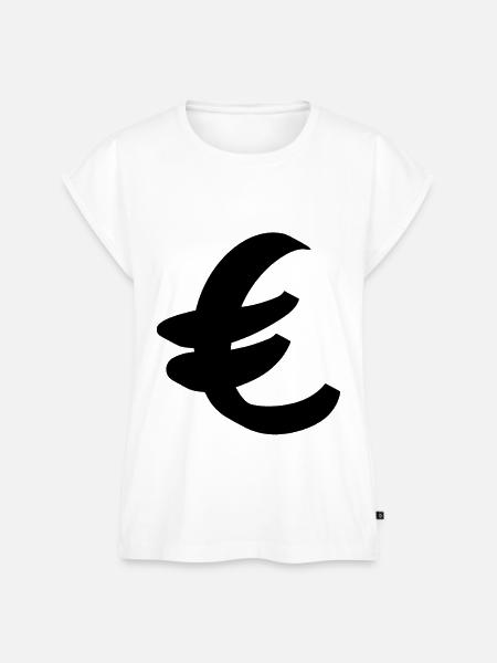 Euro - Frauen Premium Bio Top - Weiß