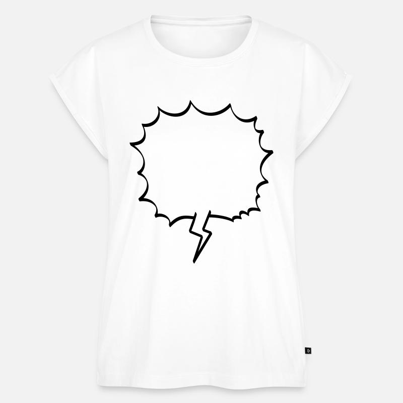 balon - Ekologiczna bluzka damska Premium - biały