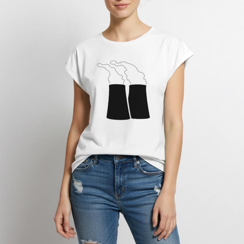 Steaming atomic reactors (2c) Women’s Premium Organic Top