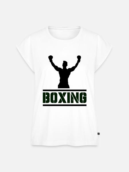 Boxing - Frauen Premium Bio Top - Weiß