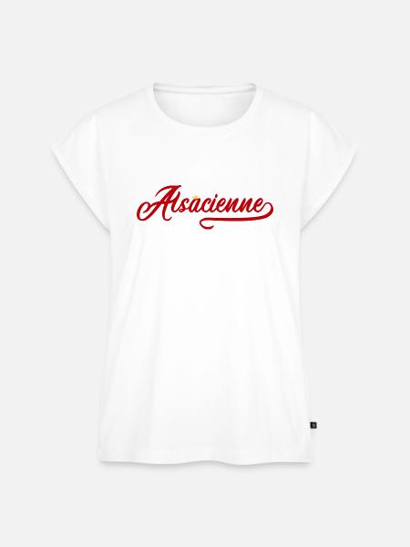 Elsässisch - Frauen Premium Bio Top - Weiß