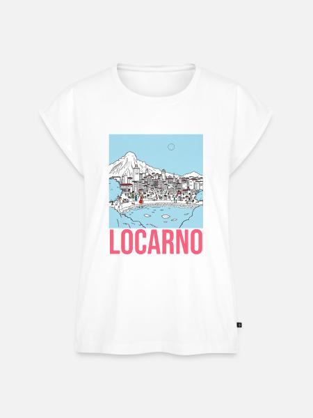 Locarno - Frauen Premium Bio Top - Weiß