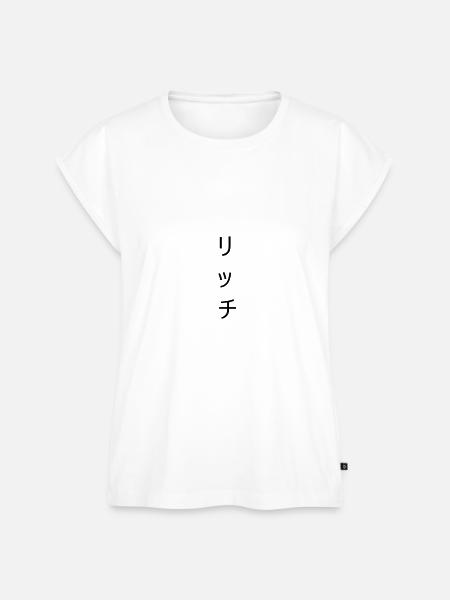 Japanisch - Frauen Premium Bio Top - Weiß