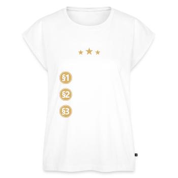 Stockschießen Eisstockschießen Eisstock Spruch - Frauen Premium Bio Top - Weiß - Vorne - AI Model Female 172 light (172cm)
