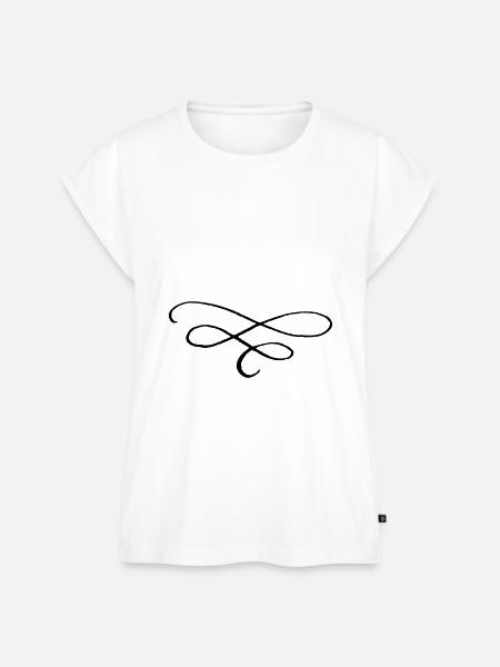 Dekoration - Frauen Premium Bio Top - Weiß