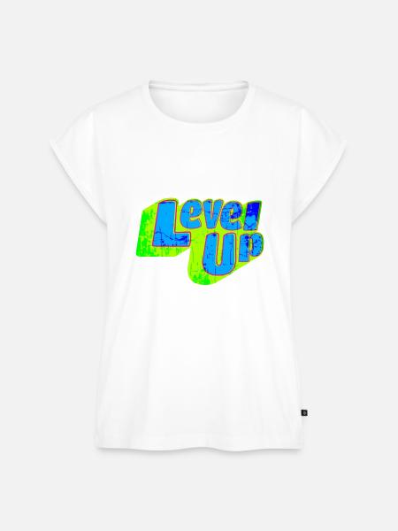 Level Up - Frauen Premium Bio Top -