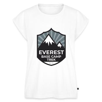 Mount Everest Base Camp Trek - Nepal - Frauen Premium Bio Top - Weiß - Vorne - AI Model Female 172 light (172cm)