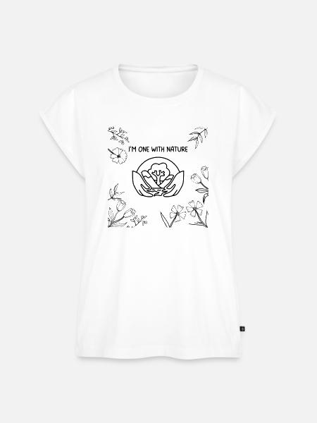 nature - Frauen Premium Bio Top - Weiß
