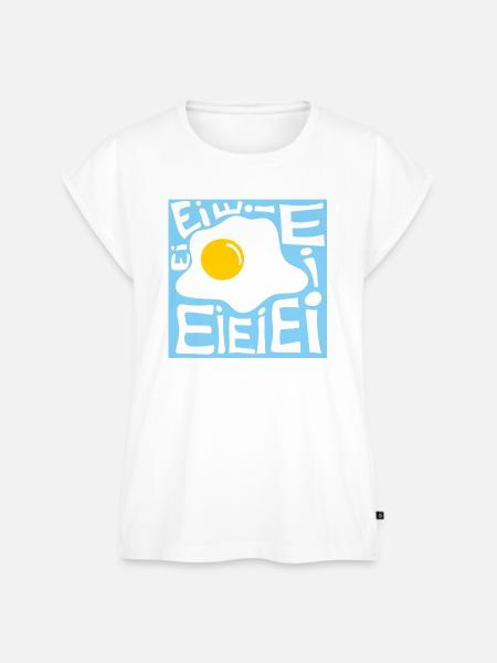 Ei Ei Spiegelei - Frauen Premium Bio Top - Weiß