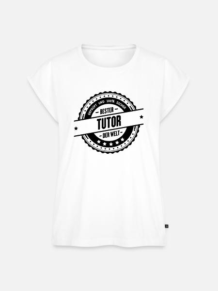 Bester Tutor - Frauen Premium Bio Top - Weiß