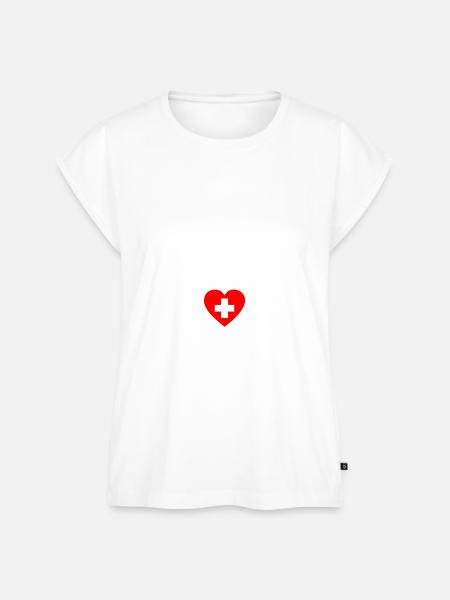 Krankenschwester - Frauen Premium Bio Top - Weiß