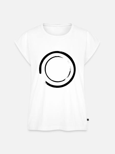Kreis - Frauen Premium Bio Top - Weiß